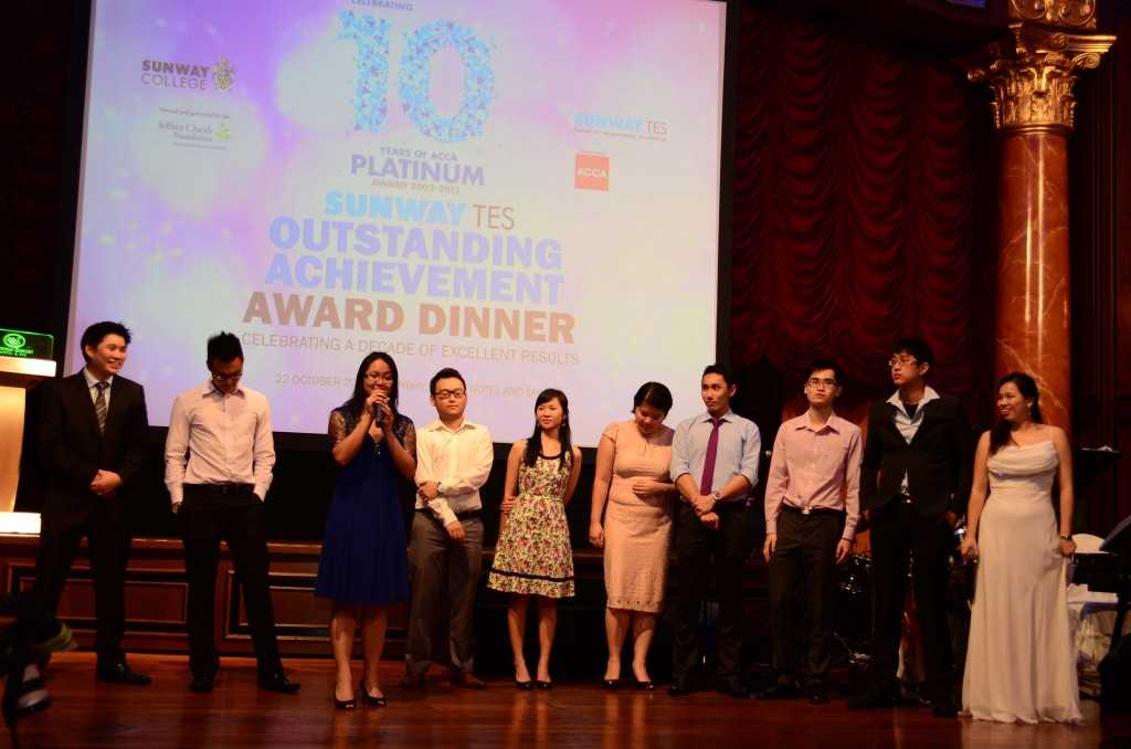 Members of the Sunway-TES Accountancy Graduates Club (SAGC)