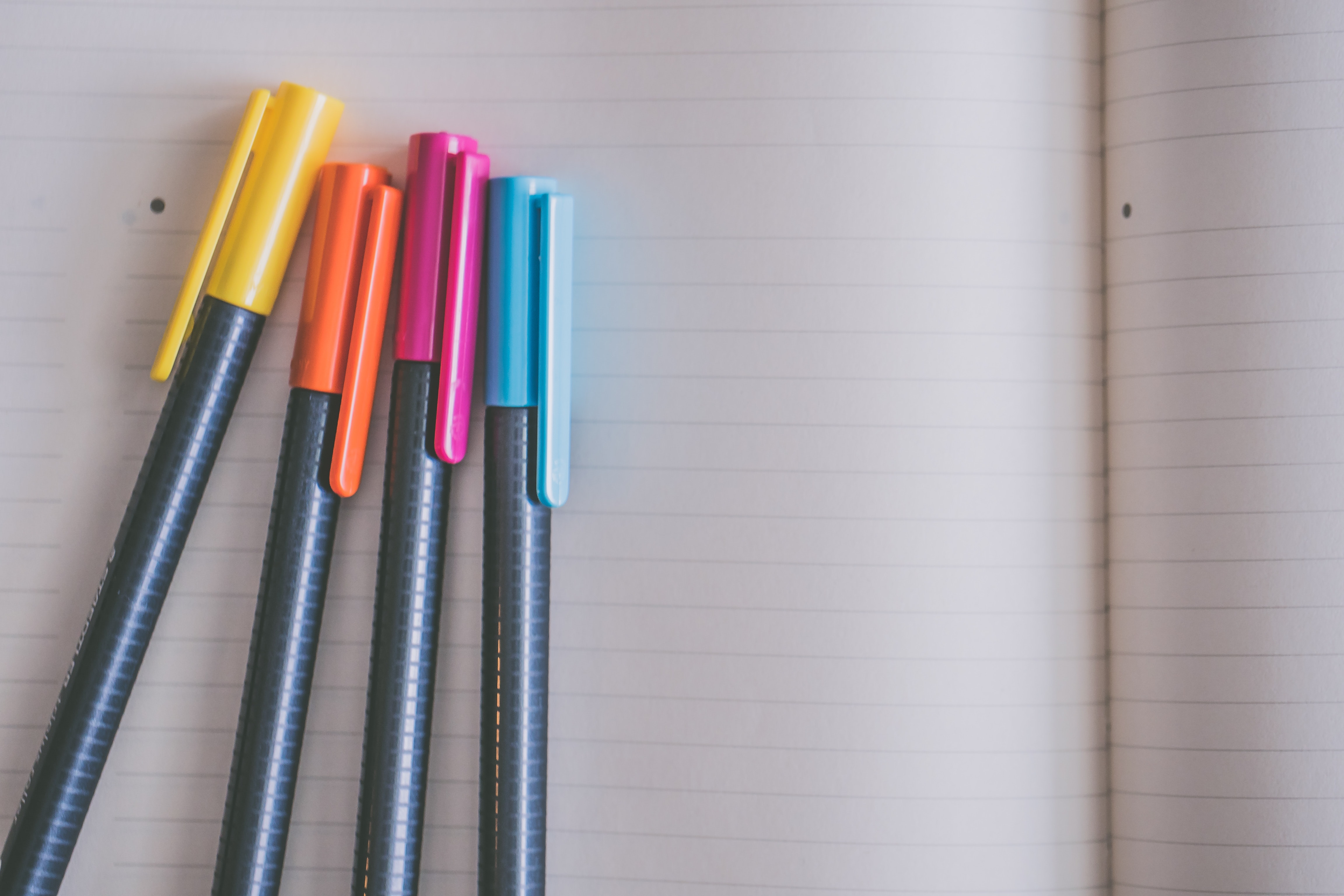color pens