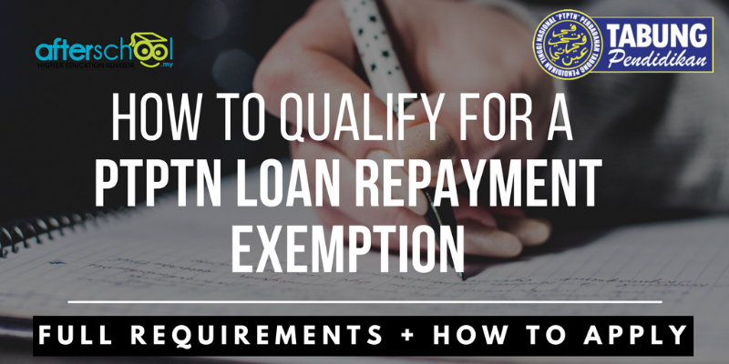 PTPTN Loan Repayment Exemption