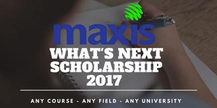 Maxis Whats Next Scholarship