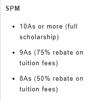SEGi High Achiever’s Scholarship (HAS)