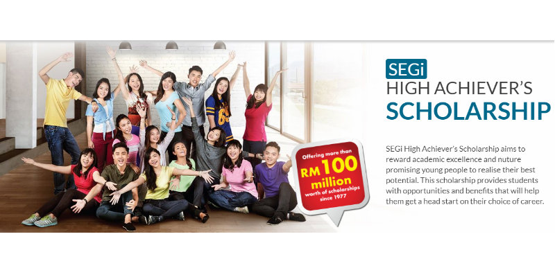 SEGi High Achiever’s Scholarship (HAS)