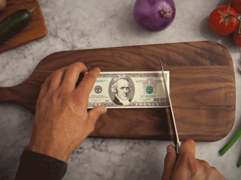 Money slicing