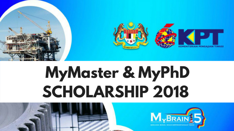 MyBrain 15 Scholarship (MyMaster & MyPhD)