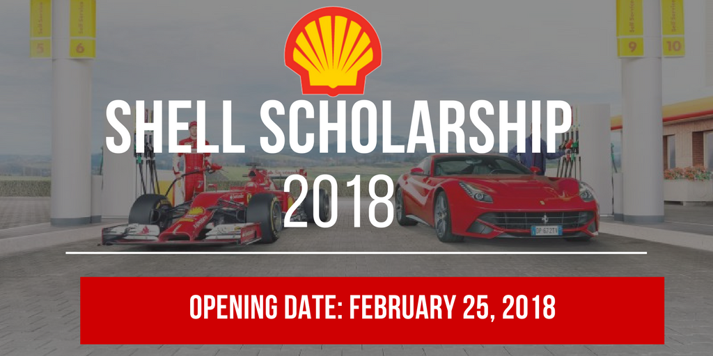 Shell Scholarship 2018