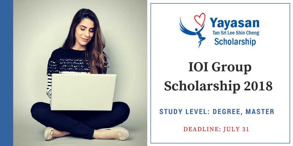 IOI Group Scholarship 2018