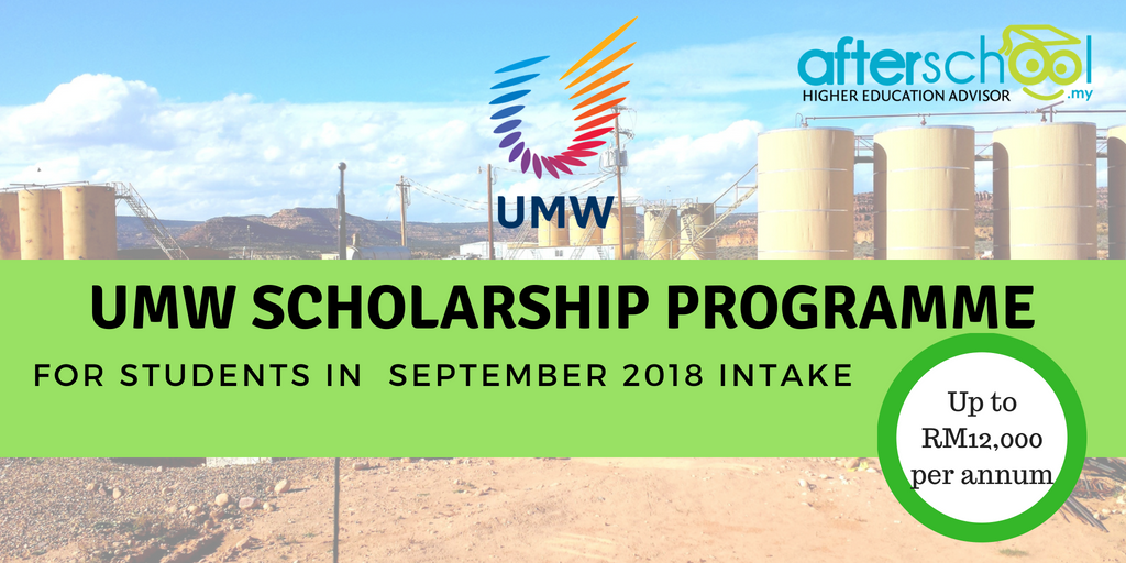 UMW Scholarship Programme 2018