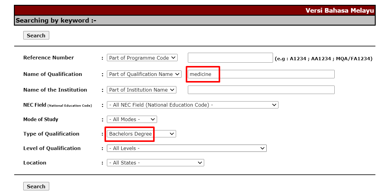 Searching Course