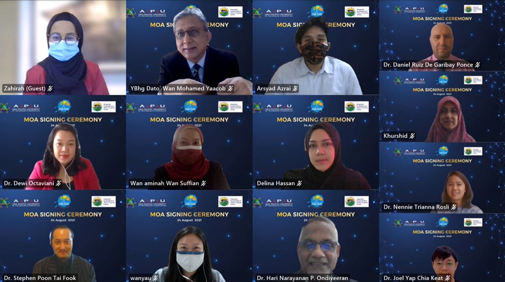 Virtual MoA Signing Ceremony